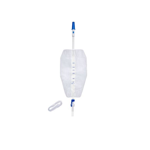 Unoquip Leg Bag Hhc No Backing 500ml Unisex 9 Cm Tube