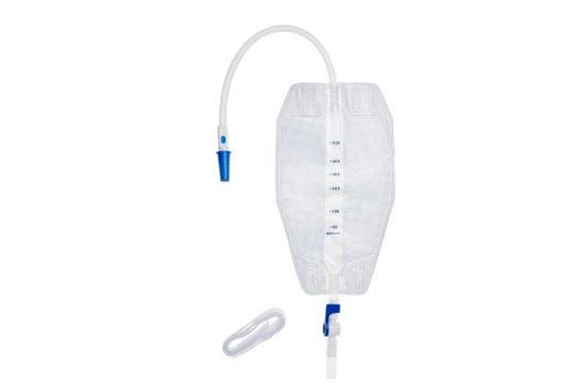 Unoquip Leg Bag Hhc Soft Backing 500ml Unisex 9 Cm Tube