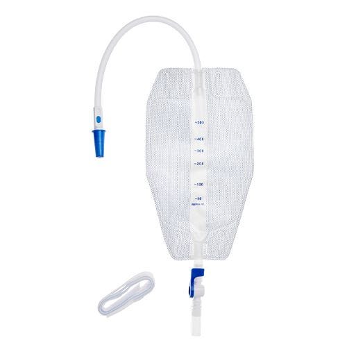 Unoquip Leg Bag Hhc Soft Backing 500ml Unisex 30cm Tube