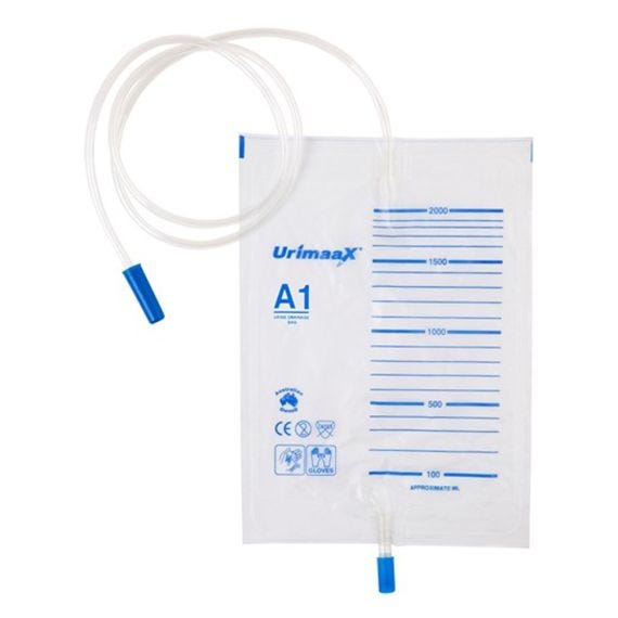 Aaxis Drain Bag Urimaax A1 2000ml 120cm Tube