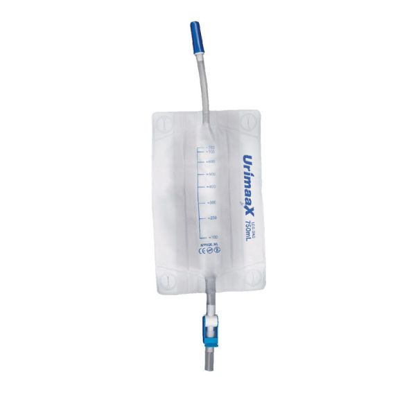 Aaxis Leg Bag With Straps 750ml 10cm Tube