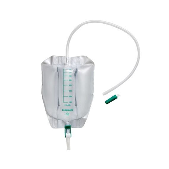 Urimed Leg Tribag 3 Chambers Plus 800m L 60cm Tube