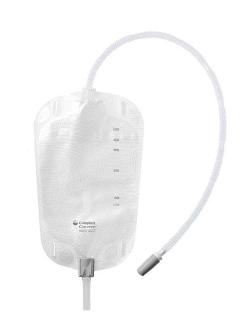 Conveen L/Bag Sec + Unisex 500ml 50cm Tube White Design