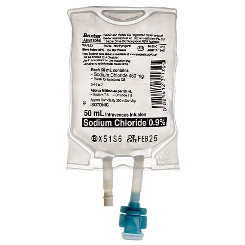 Sodium Chloride  .9% 50ml