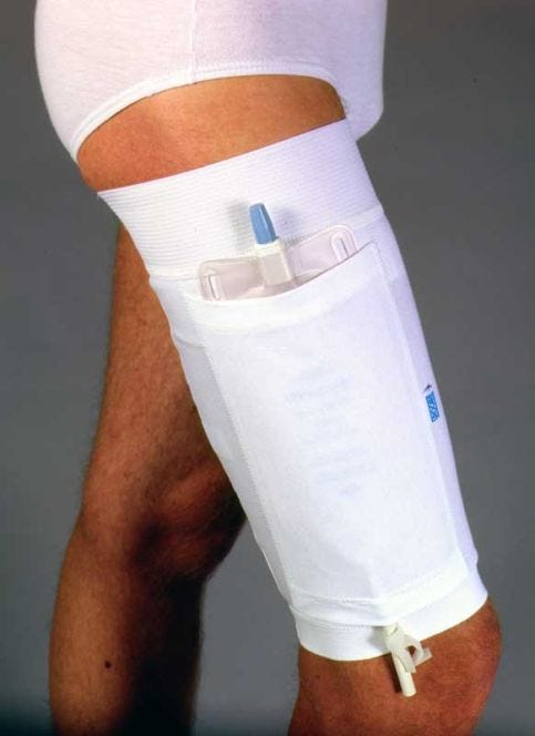 Urocare Leg Bag Holder 61cm 49cm