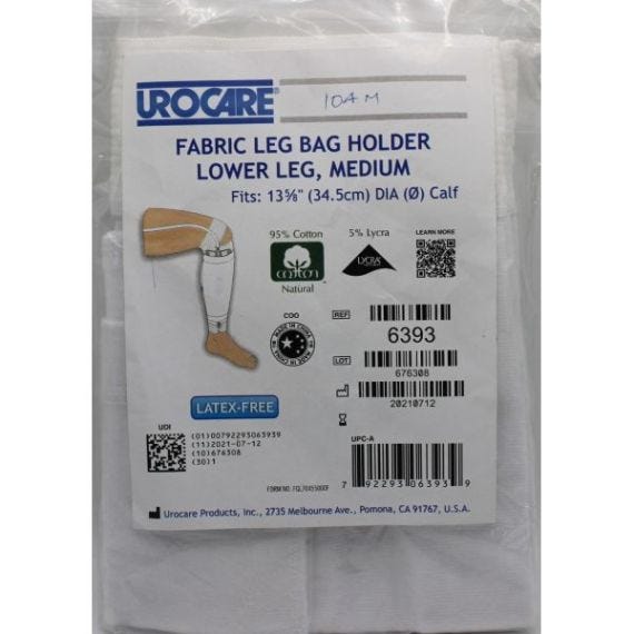 Urocare Leg Bag Holder 34.5cm Unisex