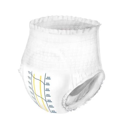 Abena Pants M3 Medium Waist 80 110cm Unisex 2400ml White/ Blue Stripe