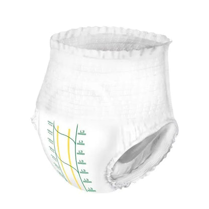 Abena Pants L3 Large Waist 100 140cm Unisex 2400ml White/ Green Stripe