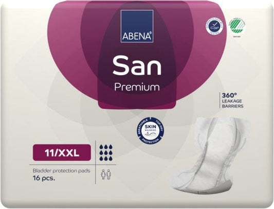 Abena San 11 Bariatric 2 Xl 46 X 84cm Unisex 3400ml Plum