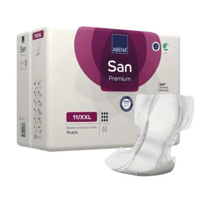 Abena San 11 Bariatric 2 Xl 46 X 84cm Unisex 3400ml Plum