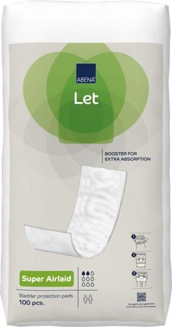 Abena Let Super Airlaid Booster Unisex 140ml