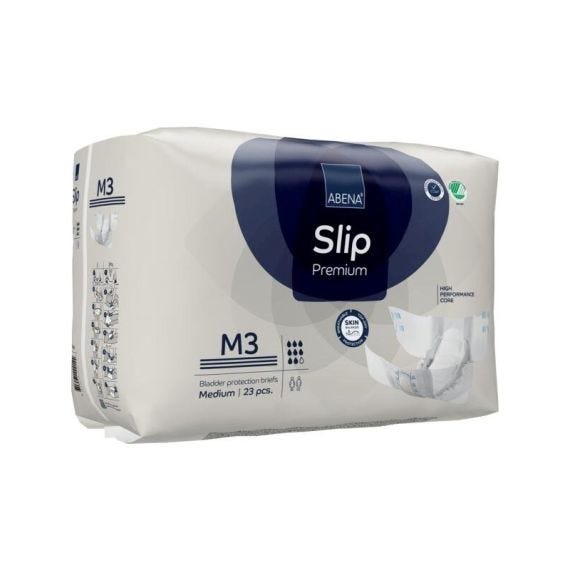 Abena Slip M3 Medium Waist 70 110cm Unisex 1860ml Blue