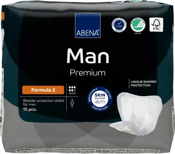 Abena Man Formula 2 Male 700ml PKT X 15
