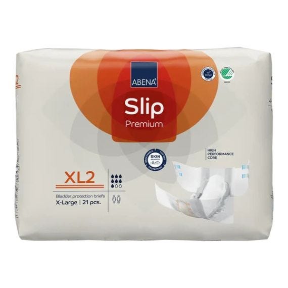 Abena Slip Extra Large Waist 110 170cm Unisex 2040ml Orange