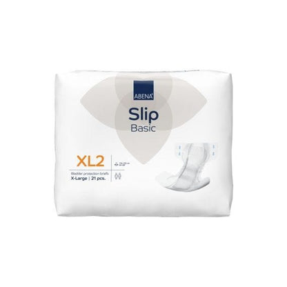 Abena Slip Basic Xl Extra Large Waist 110 170cm Unisex 1650ml Orange