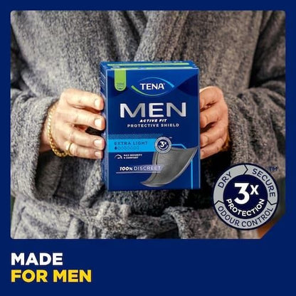 Tena Men Protective Shield Black 180x138mm 98ml Black