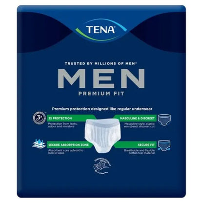 Tena Men Premium Fit Protective Underwear Maxi 95 125cm 945m Waist 95 125cm 945ml
