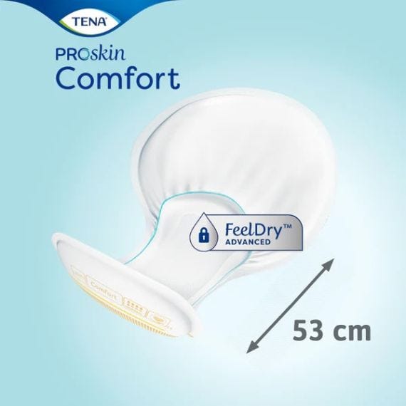 Tena Proskin Comfort Plus Pad Unisex 1100ml