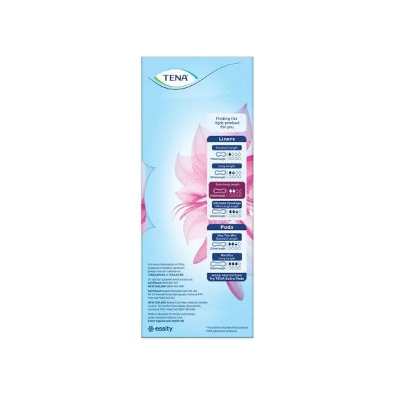 Tena Liners Ultra Extra Long 211x82mm 75ml