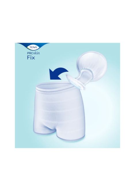 Tena Fix Stretch Pants Medium Waist 65 90cm Unisex Blue
