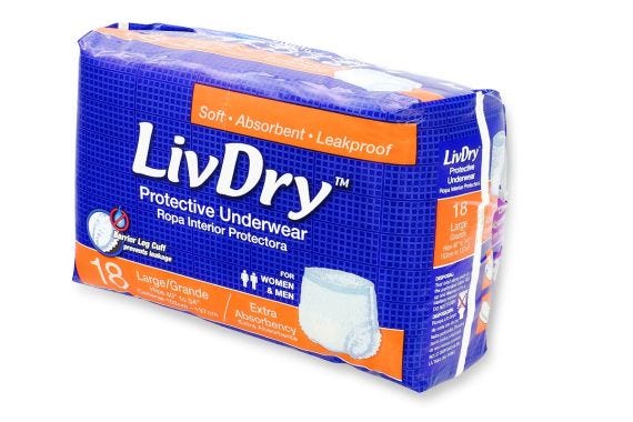 Cello Livdry Underwear Large 102cm 137cm Unisex 834ml Orange