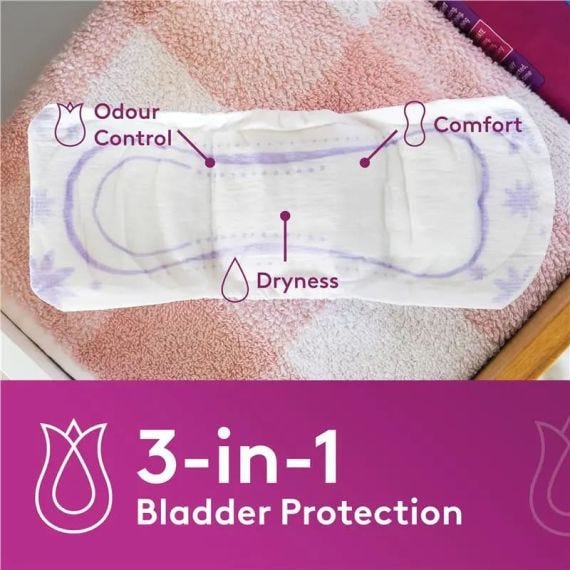 Poise Super Absorbency Pads – 276 × 120mm