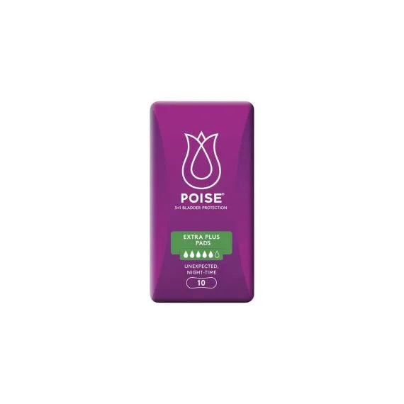 Poise Pads Extra Plus 365x130mm Female 700ml 365mm White