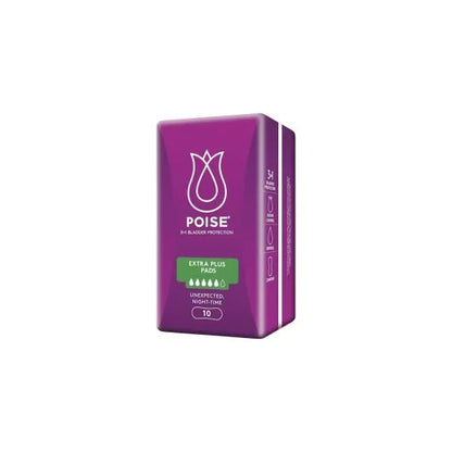 Poise Pads Extra Plus 365x130mm Female 700ml 365mm White