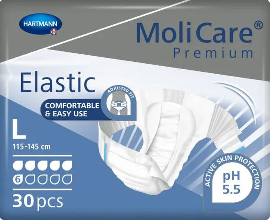 Molicare Premium Elastic 6 D Large Waist 115 145 Cm Unisex 2349ml