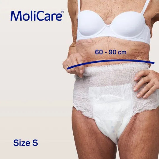Molicare Premium Mobile 6 Drops Small Waist 60cm 90cm Unisex 1475ml