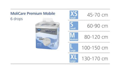 MoliCare Premium Mobile 6 Drops – Large