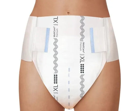 Molicare Premium Elastic 10 D X Large Waist 140 175cm Unisex 4500ml