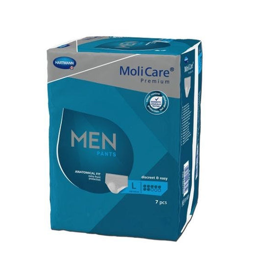 Molicare Premium Men Pants 7 Drops Large Waist 100 150cm Male 1412ml