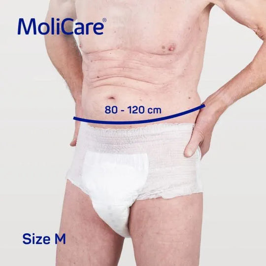 Molicare Premium Mobile 5 Drops Medium Waist 80 120cm 1017ml