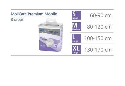 MoliCare Premium Mobile 8 Drops – Large