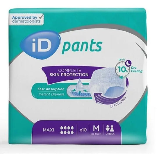 I D Pants Maxi Medium Waist 80 115cm Unisex 2200ml