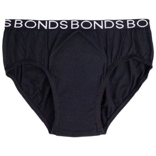 Nightnday Bonds Hipster Waist 64 68 Cm 10 12 Yrs Waist 64 68 Cm Unisex 400ml Black