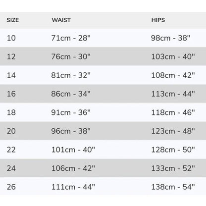 Conni Chantilly Ladies Brief 10 Waist 71 Cm Female 200 Ml Waterproof Black