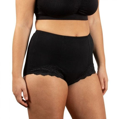 Conni Chantilly Ladies Brief 12 Waist 76 Cm Female 200 Ml Waterproof Black