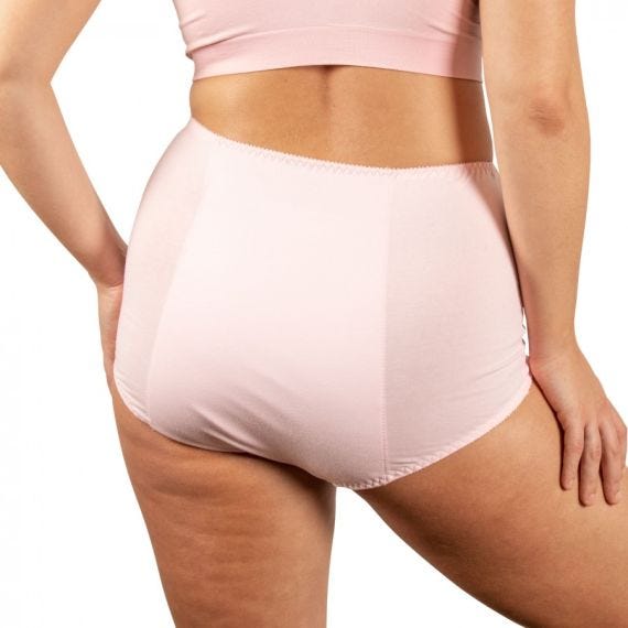 Conni Chantilly Ladies Brief 20 Waist 96 Cm Female 200 Ml Waterproof Pink