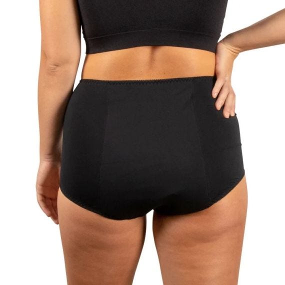 Conni Chantilly Ladies Brief 22 Waist 101 Cm Female 200 Ml Waterproof Black
