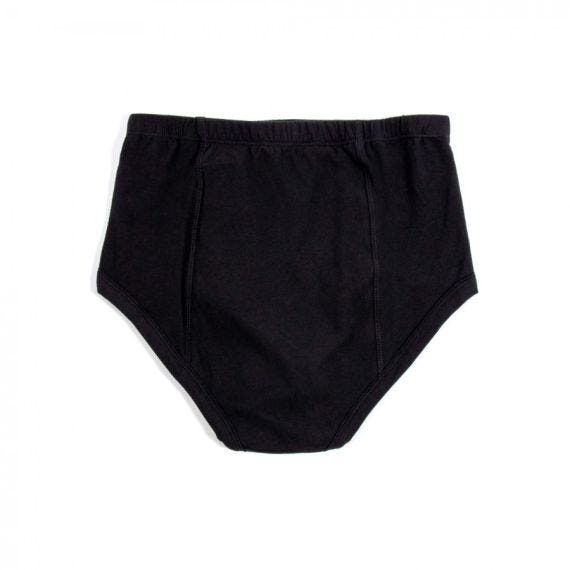 Conni Classic Ladies Brief 14 Waist 81 Cm Female 200 Ml Waterproof Black