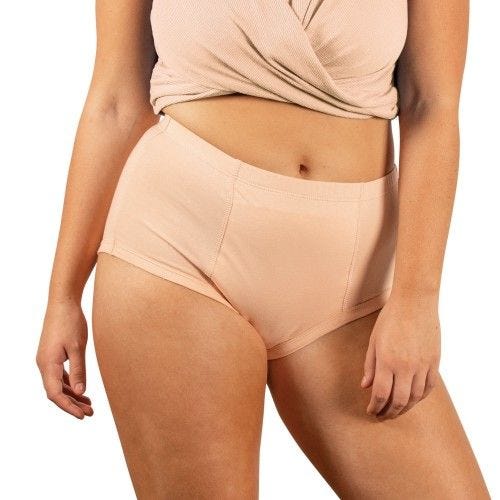 Conni Classic Ladies Brief 20 Waist 96 Cm Female 200 Ml Waterproof Beige