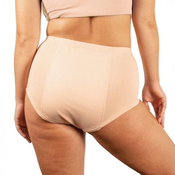 Conni Classic Ladies Brief 20 Waist 96 Cm Female 200 Ml Waterproof Beige