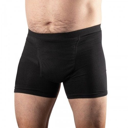 Conni Kalven Mens Boxer Medium Waist 85cm Male 200 Ml Waterproof Black