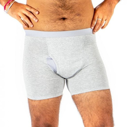 Conni Kalven Mens Boxer Extra Large Waist 95cm Male 200 Ml Waterproof Grey