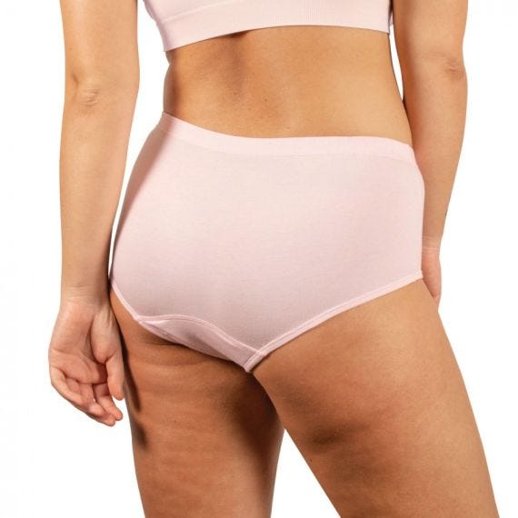Conni Active Ladies Brief 10 Waist 71 Cm Female 200 Ml Waterproof Pink