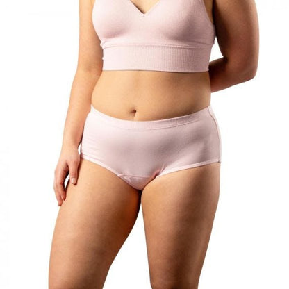Conni Active Ladies Brief 12 Waist 76 Cm Female 200 Ml Waterproof Pink