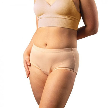 Conni Active Ladies Brief 18 Waist 91 Cm Female 125ml Waterproof Beige