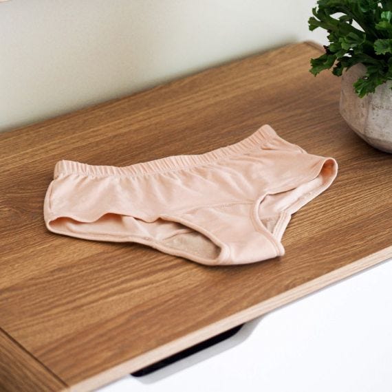 Conni Active Ladies Brief 20 Waist 96 Cm Female 200 Ml Waterproof Beige